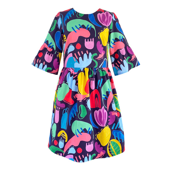 Miss Squiggle Dress (Size 6 & 8 only)