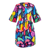 Miss Squiggle Dress (Size 6 & 8 only)