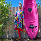 Miss Squiggle Dress (Size 6 & 8 only)