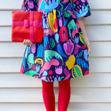 Miss Squiggle Dress (Size 6 & 8 only)