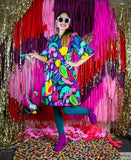 Miss Squiggle Dress (Size 6 & 8 only)