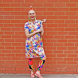 Queen Dress (Size 8 only)