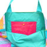 Washi tape - Over sized tote/ beach bag