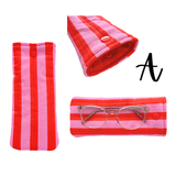 Book worm glasses case - choose colour option