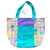 Sun, sips and scoops - Over sized tote/ beach bag