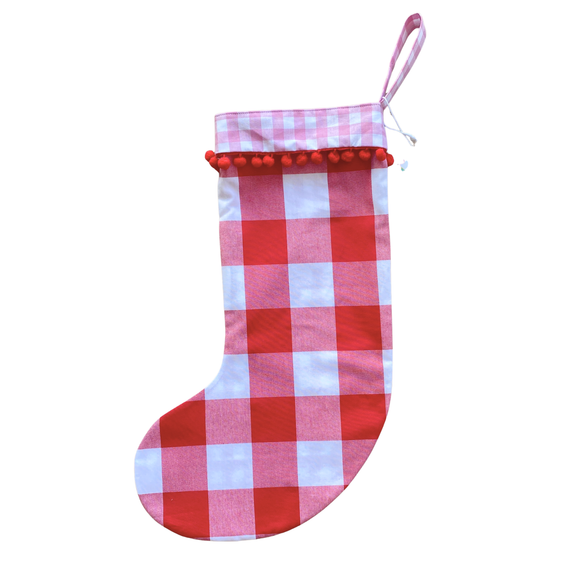 Check the halls Christmas Stocking