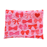 Happy mail clutch - pink & red bows