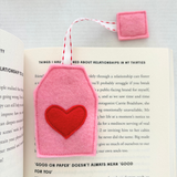 Love story book mark