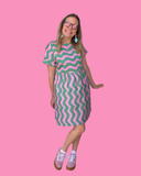 Peppermint swirl Dress