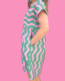 Peppermint swirl Dress