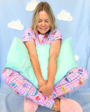 Peppermint tea pillow case