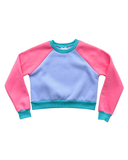 Cosy up Sweater - Purple, pink & teal