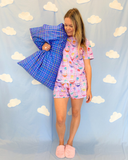 Blueberry muffin pillow case