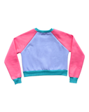 Cosy up Sweater - Purple, pink & teal