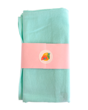 Peppermint tea pillow case