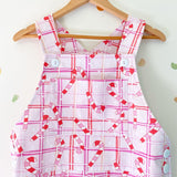 Candy cane cutie Overalls (Size 10 only)