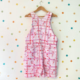 Candy cane cutie Overalls (Size 10 only)