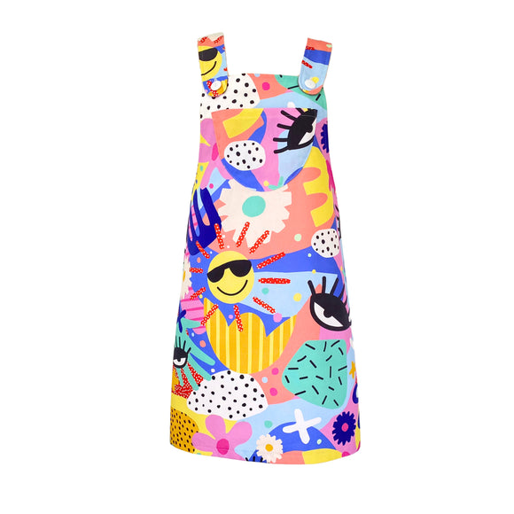 Eye Candy Pinafore (Size 8 only)