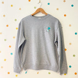 Palm Springs grey sweater (Size XS only)