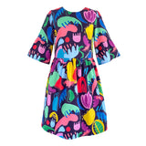 Miss Squiggle Dress (Size 6 & 8 only)
