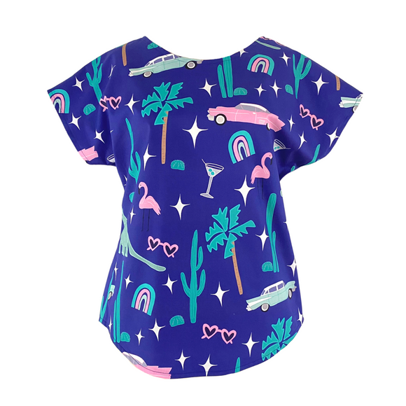 Palm Springs classic Top (Size 18 & 20 only)