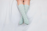 Raindrop Sage Socks - Joode